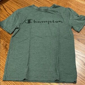 Boys Champion Forest Green Tee
